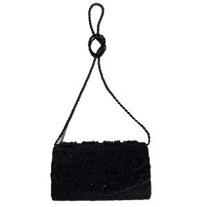 La Regale Beaded Evening Clutch with Strap